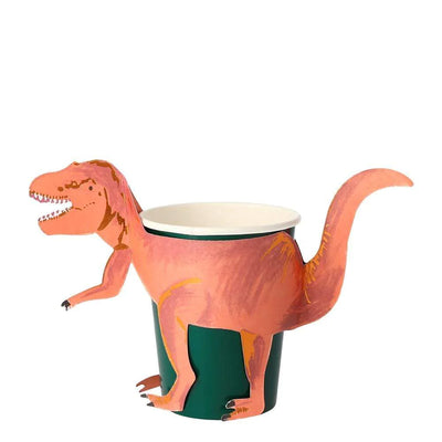 Meri Meri Dinosaur Kingdom T-Rex Party Cups