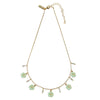 Lovett & Co. Small Rose Necklace in Mint  Enamel | Putti Fine Fashions