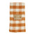 Orange Check Fabric Napkins