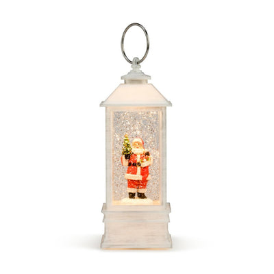 Musical Santa Perpetual Snow Lantern with Light