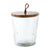 Mud Pie Textured Glass Ice Bucket