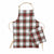 White Tartan "Tis' The Season" Apron In Bag  | Putti Christmas 