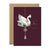 Stephanie Davies "Mum at Christmas" Swan Christmas Card | Putti Christmas 