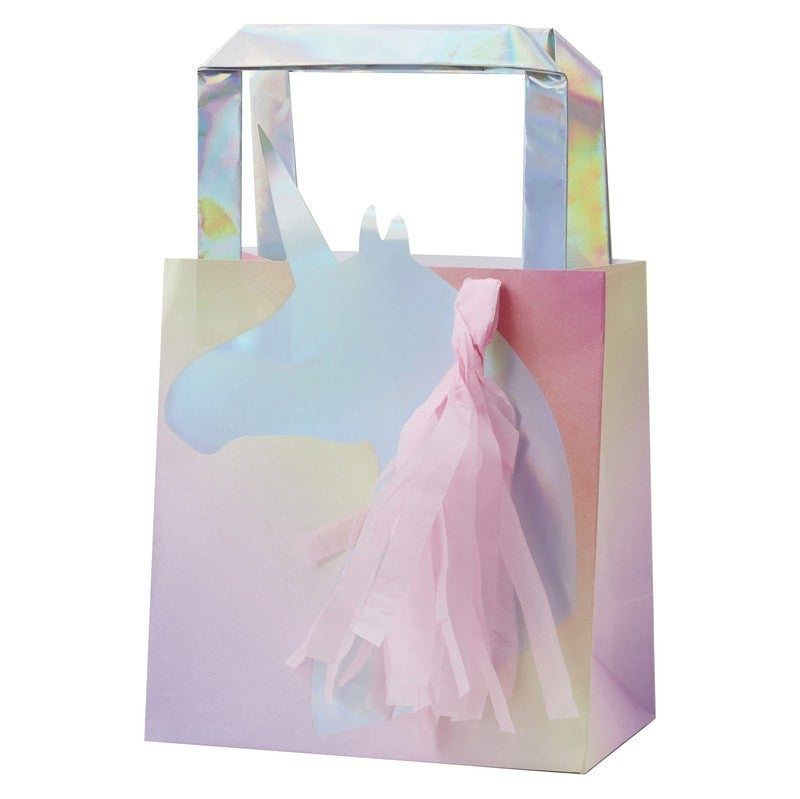 "Make a Wish" Iridescent Unicorn Party Bags