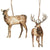 Hanging Deer Ornament | Putti Christmas Canada 