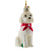 Kurt Adler Labradoodle with Red Scarf Glass Ornament | Putti Christmas 