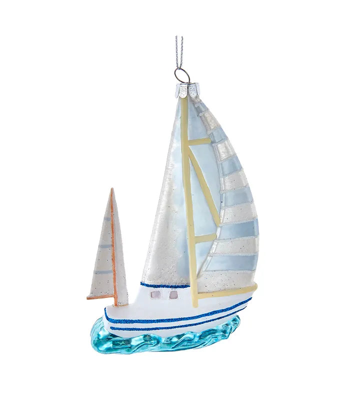 Noble Gems Sailboat on Water