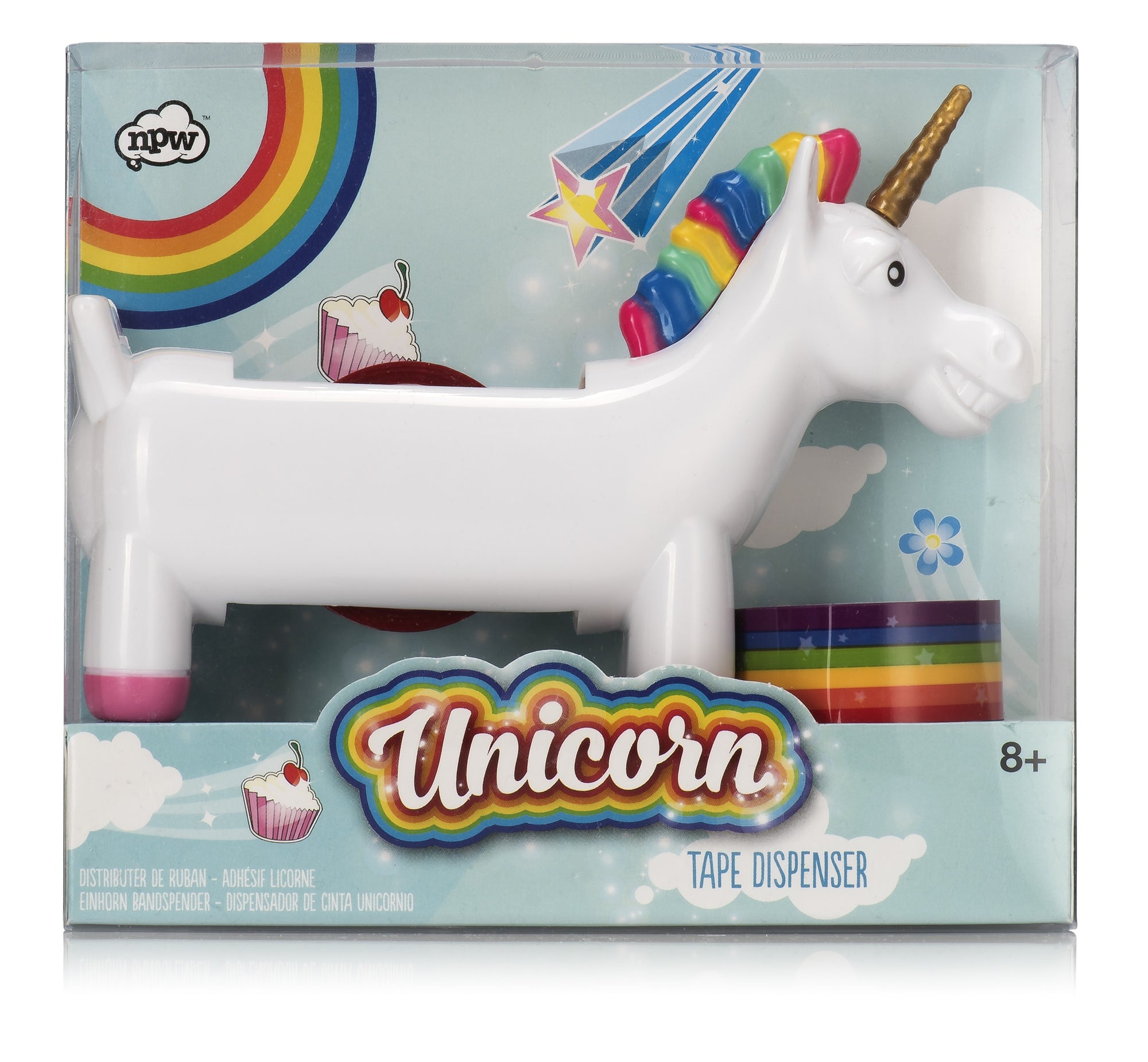  NPW Unicorn Tape Dispenser, NPW, Putti Fine Furnishings