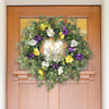 Sullivans Pansy Greens Wreath | Putti Fine Furnishings Canada