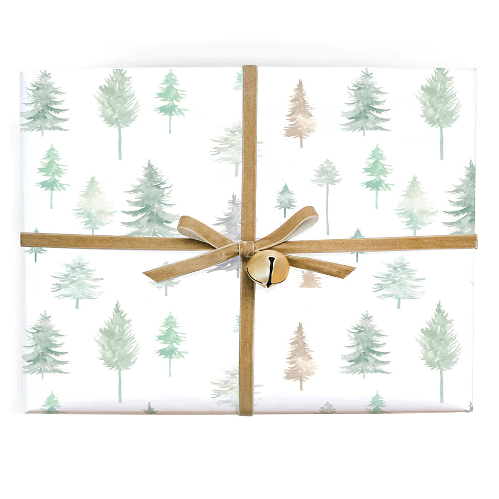 Peaceful Forest Gift Wrap Roll | Putti Christmas Canada