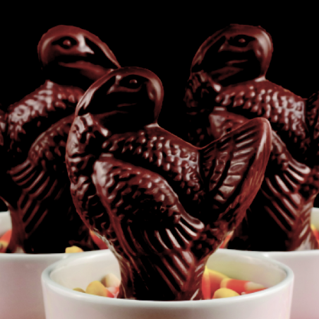 Chocolate Turkey Table Favour