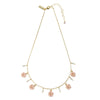 Lovett & Co. Small Rose Necklace in Pink Enamel | Putti Fine Fashions