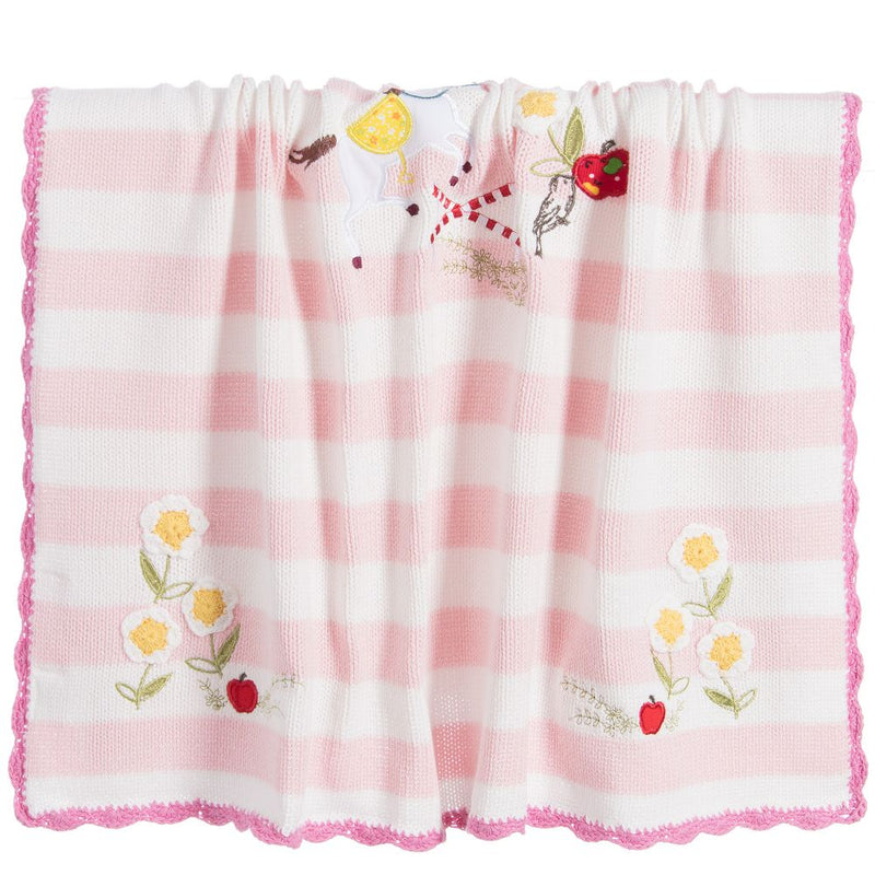  Pony Pram Blanket, PC-Powell Craft Uk, Putti Fine Furnishings