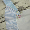 Miss Rose Sister Violet Child's White Posy Bell Apron, MRSV-Miss Rose Sister Violet, Putti Fine Furnishings