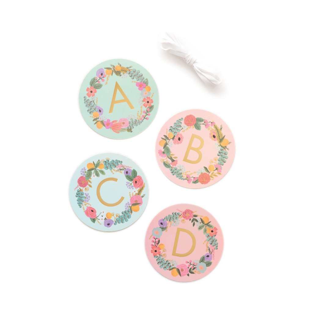 Rifle Paper Co Garden Party Letter Garland | Le Petite Putti 