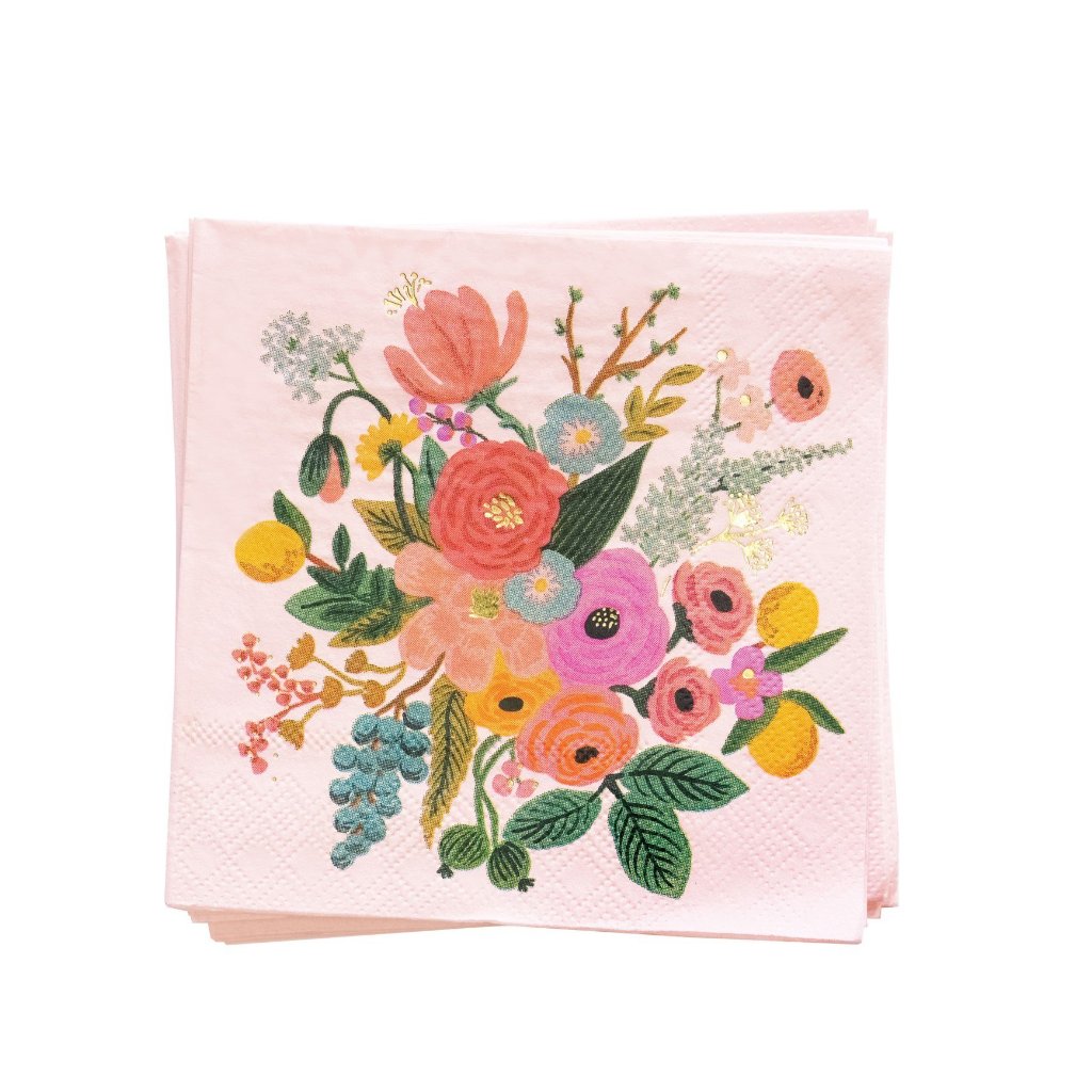 Rifle Paper Co. Garden Party Paper Cocktail Napkins | Le Petite 