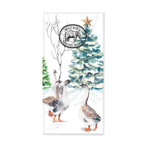 Michel Design Works "Christmas Snow" Pocket Tissues | Putti Christmas 