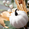 White Pumpkin Leaf Garland