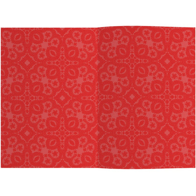 Christian Lacroix Embossed Paseo Notebook - Scarlet, GA-Galison, Putti Fine Furnishings