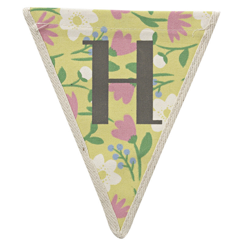  Meri Meri Alphabet Bunting - Letter H, MM-Meri Meri UK, Putti Fine Furnishings