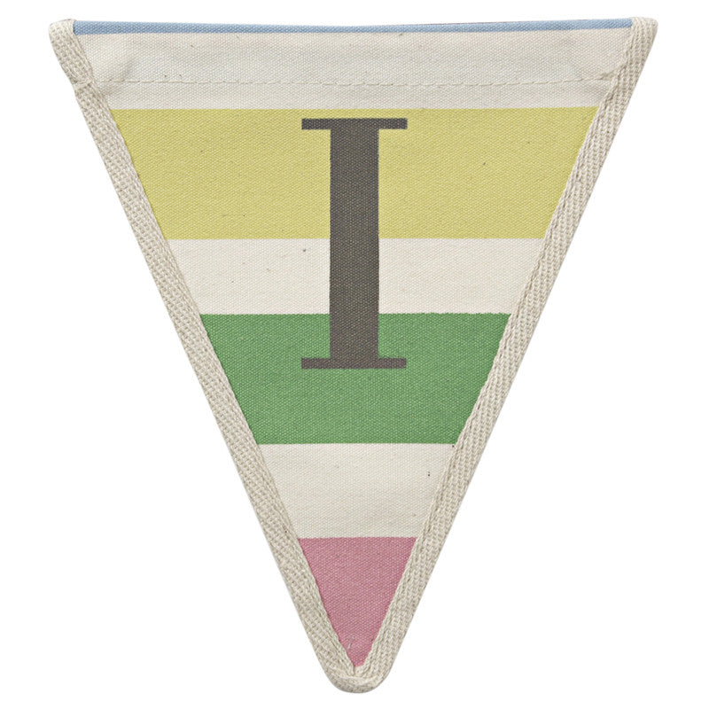  Meri Meri Alphabet Bunting - Letter I, MM-Meri Meri UK, Putti Fine Furnishings