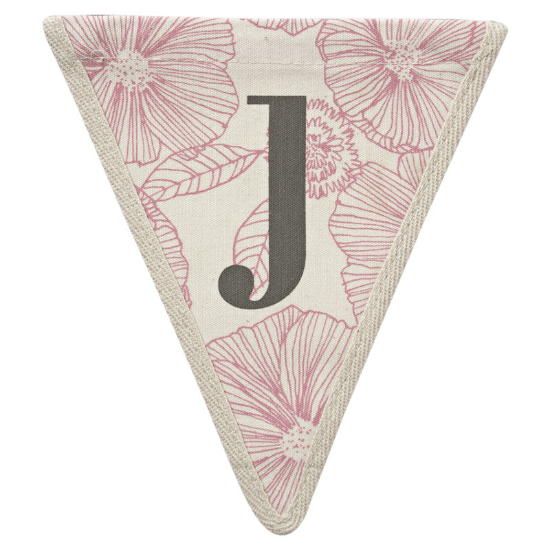  Meri Meri Alphabet Bunting - Letter J, MM-Meri Meri UK, Putti Fine Furnishings