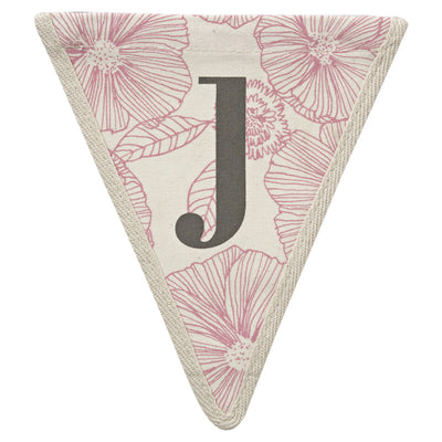 Meri Meri Alphabet Bunting - Letter J, MM-Meri Meri UK, Putti Fine Furnishings