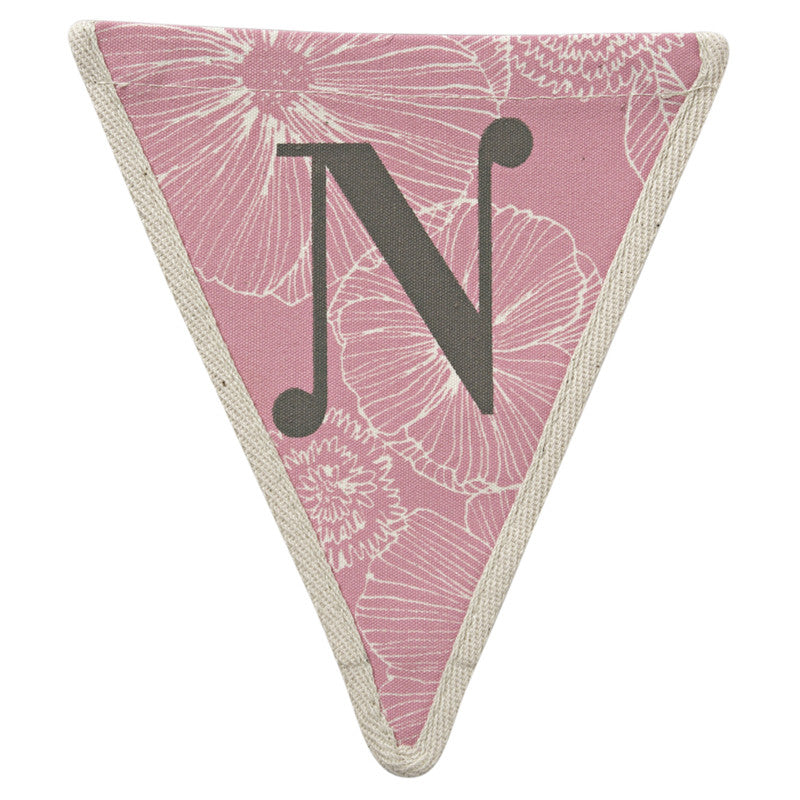  Meri Meri Alphabet Bunting - Letter N, MM-Meri Meri UK, Putti Fine Furnishings