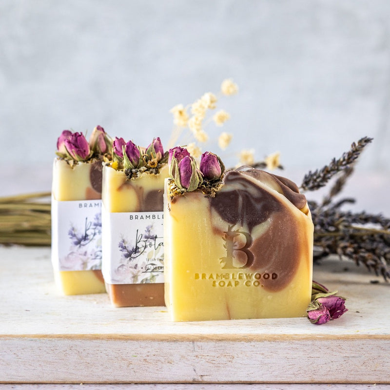Bramblewood Botanical Bloom Handmade Soap | Putti Fine Furnishings Canada 