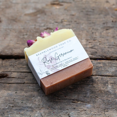 Bramblewood Rose Geranium Handmade Soap