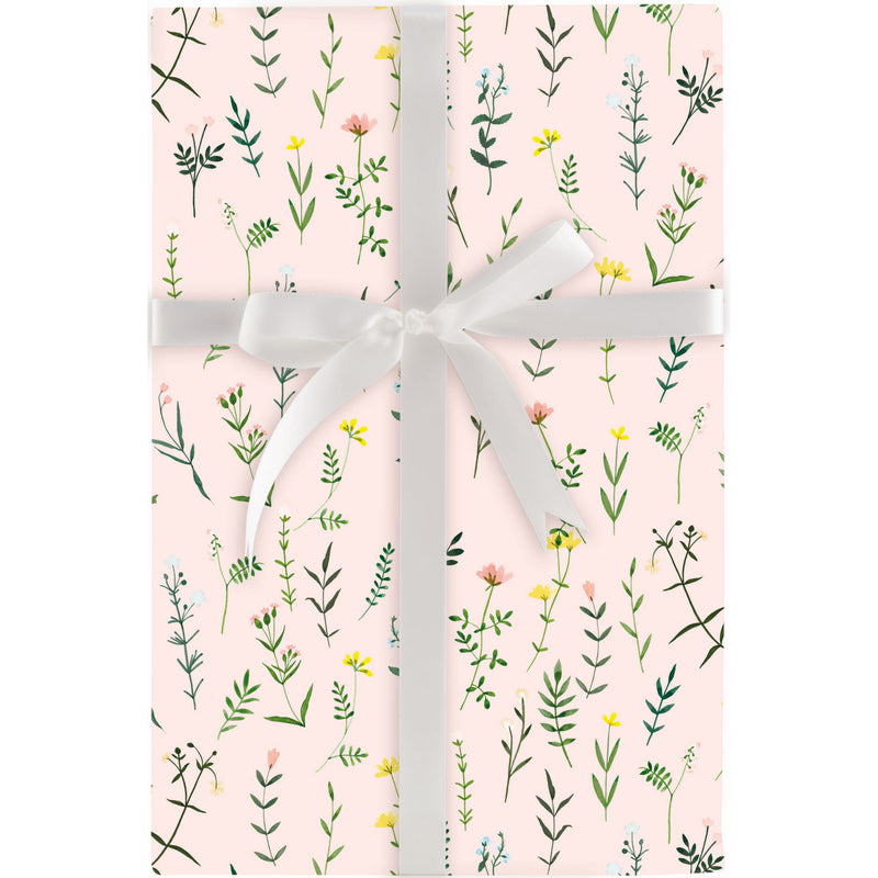 Wildflower Garden Wrapping Paper Roll