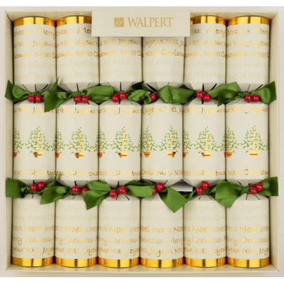 Christmas Greetings Crackers