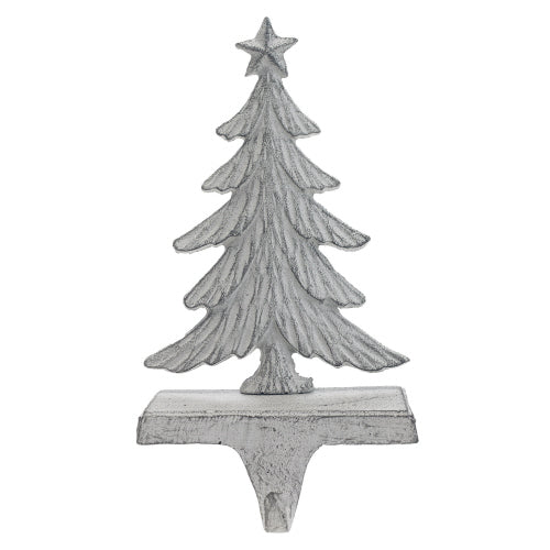 Christmas Tree Stocking Holder - White | Putti Christmas Celebrations Canada