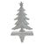 Christmas Tree Stocking Holder - White | Putti Christmas Celebrations Canada