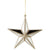 Champagne Gold Glitter Mirror Star Ornament,