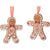 Gingerbread Men Ornaments | Putti Christmas Decorations 