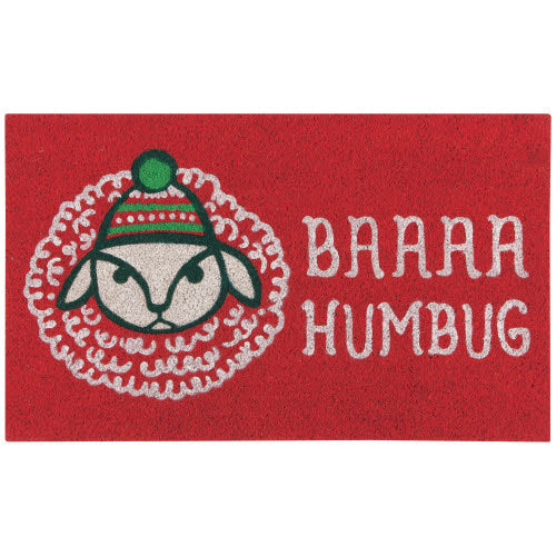 Baaa Humbug Christmas Doormat | Putti Fine Furnishings 