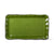 "Veranda" Bamboo Melamine Rectangular Tray - Green | Putti Fine Furnishings Canada