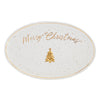 Gold Splatter "Merry Christmas" Platter | Putti Fine Furnishings