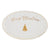 Gold Splatter "Merry Christmas" Platter | Putti Fine Furnishings 