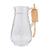 "Sweet Life" Glass Pitcher and Spoon | Putti Fine Furnishings 