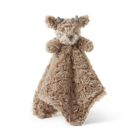 Elegant Baby Swirl Security Blanket - Fawn