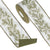 Raz Imports Pine Embroidered Wired Ribbon | Putti Christmas Canada 