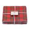 Michel Design "Tartan" Melamine Canapé Plates - set of 4