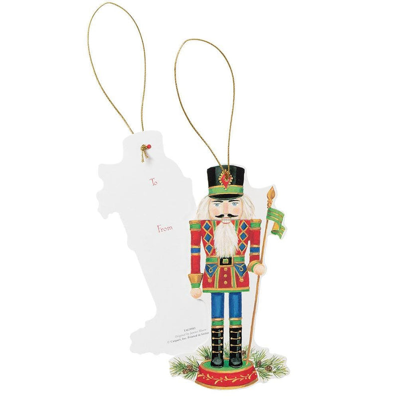 Nutcrackers Decorative Die-Cut Gift Tag