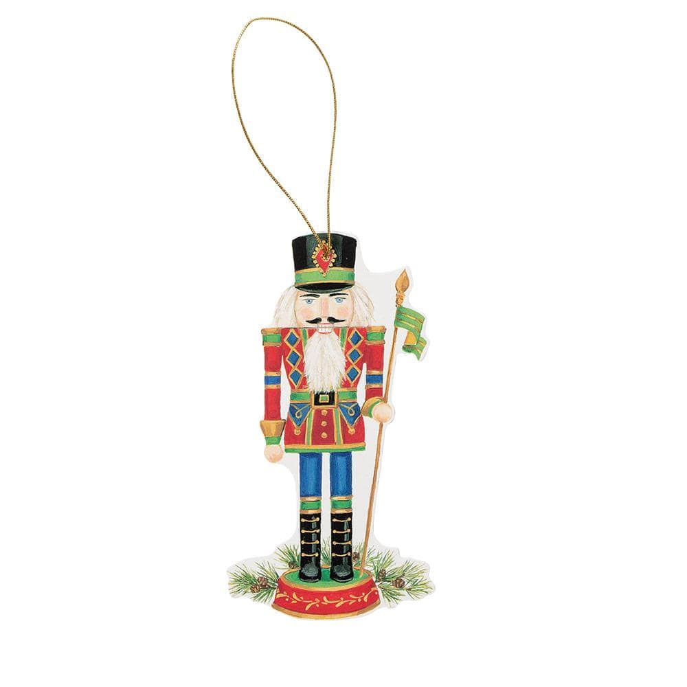 Nutcrackers Decorative Die-Cut Gift Tag