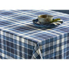 Blue Plaid Tablecloth