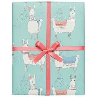 Llamarama Gift Wrap Roll | Putti Fine Furnishings