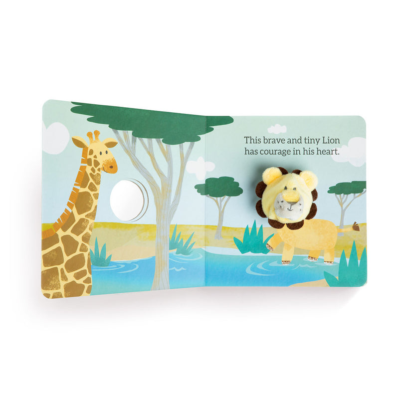 "The Brave Lion" Finger Puppet Book