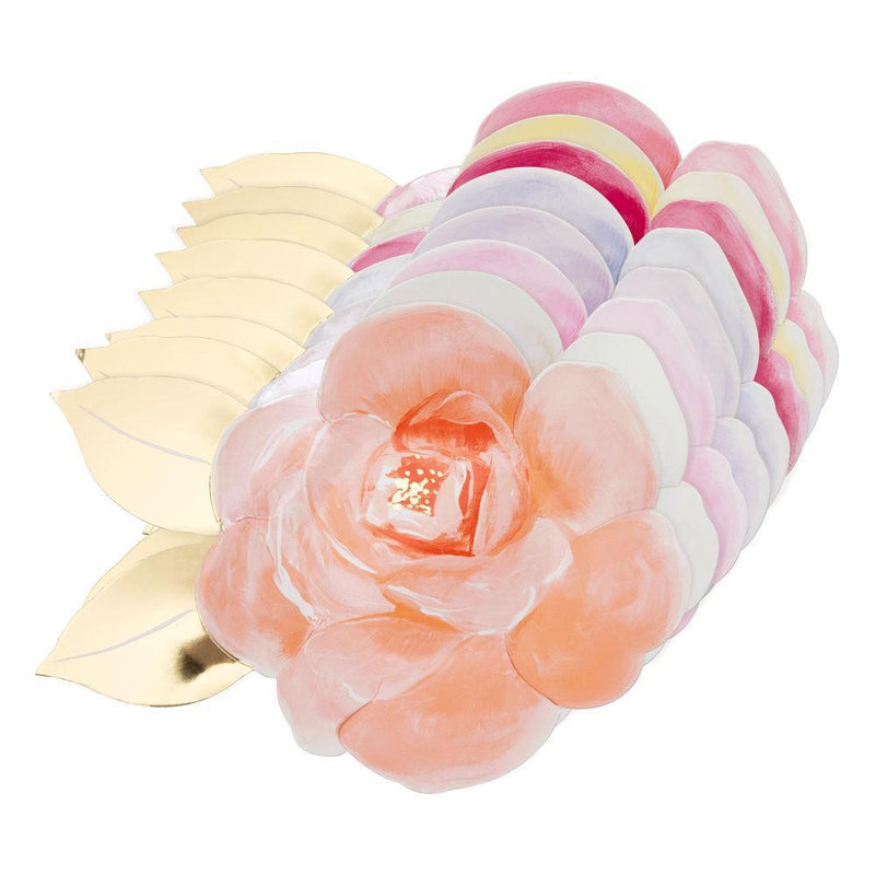 Meri Meri Rose Garden Paper Plates